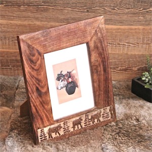 Photo frame with cows