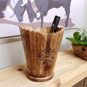 wooden wine pail