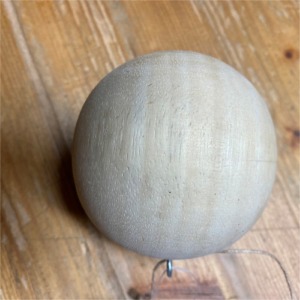 Small wooden ball to hang