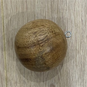 Wooden ball to hang