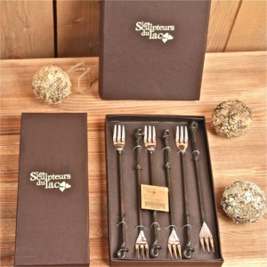 Set of 6 Fondue forks