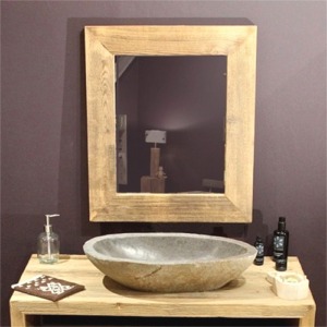 Specchio in legno (formato A3)