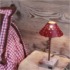 Metal lamp shade with hearts small size