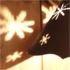 Metal lamp shade with snowflakes big size