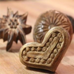 Bouton de porte coeur