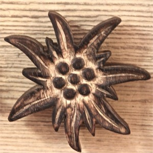 Bouton de porte edelweis