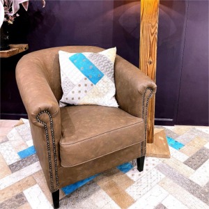 Fauteuil cuir