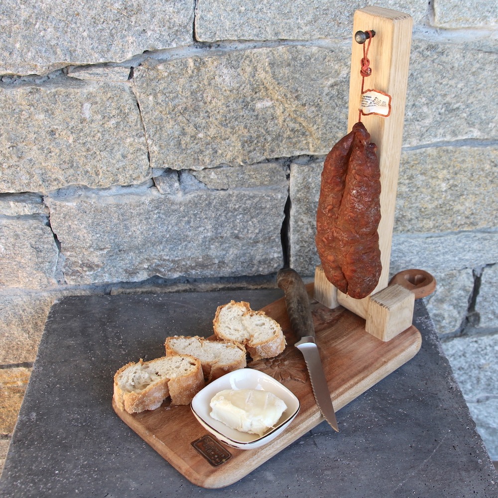Planche présentoir à saucisson Les Sculpteurs Du Lac Créateur
