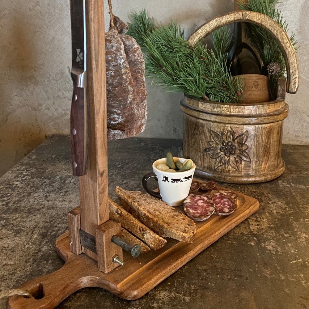 Planche présentoir à saucisson Les Sculpteurs Du Lac Créateur