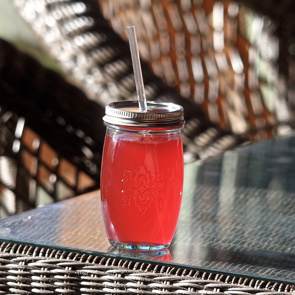 3 Verres 550ml Avec Couvercle Bambou Et Paille - Réutilisables Pour Smoothies Et Cocktails
