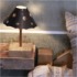 Pied de lampe chevet en bois