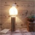 Pied de lampe collection  COP'OW en vieux bois