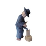 Wooden figure : Old man