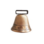 Metal bell with poya