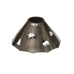 Metal lamp shade with animals small size