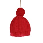 Schirm Mütze HÄNGER ELECTRIFIE aus roter Wolle