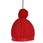 Schirm Mütze HÄNGER ELECTRIFIE aus roter Wolle