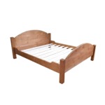 Wooden bed (1 person) no drawer