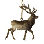 Metal stag to hang